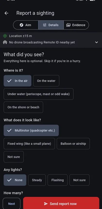 A few optional questions